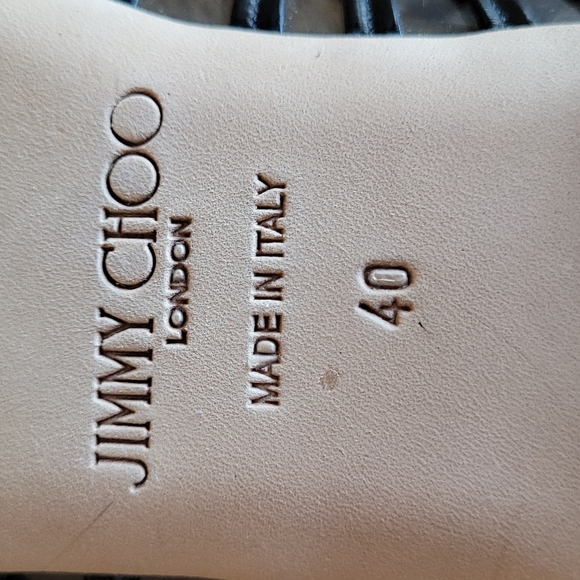 JIMMY CHOO ROMY PATENT LEATHER FLATS! - Picture 16 of 16